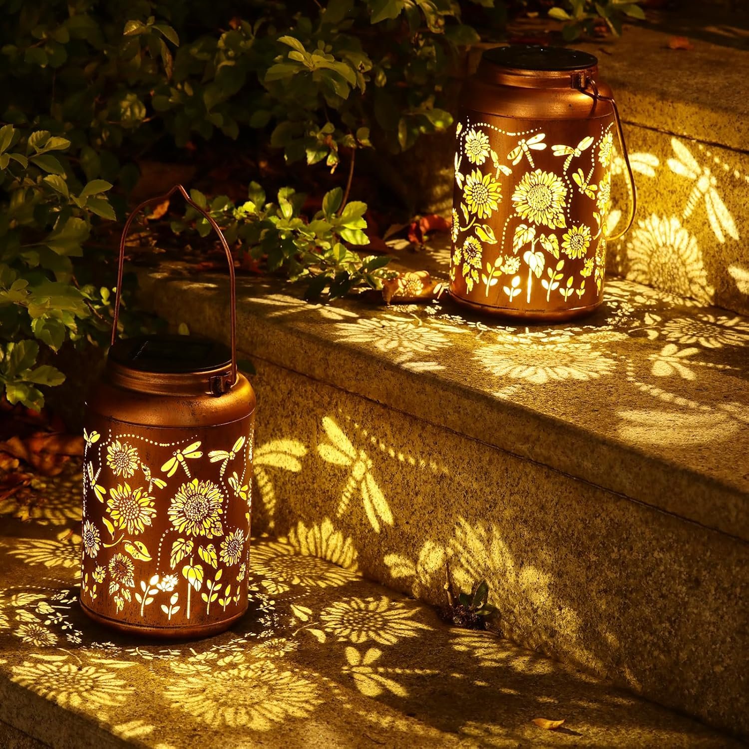 2pack Solar Lanterns Lights Outdoor Hanging Lantern Waterproof Metal LED Dragonfly Christmas Decor Gifts for Women Mom Grandma Solar Light for Garden,Yard,Patio, Lawn,Pathway,Landscape 2pack Solar Lanterns Lights Outdoor Hanging Lantern Waterproof Metal LED Dragonfly Christmas Decor Gifts for Women Mom Grandma Solar Light for Garden,Yard,Patio, Lawn,Pathway,Landscape
