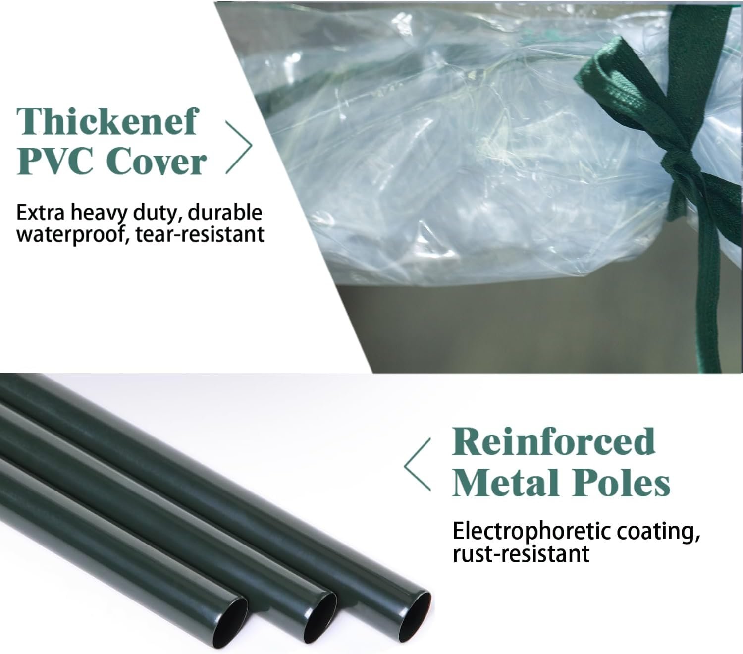 Panana Greenhouse 3 Tiers 12 Shelves Stands Walk-in Portable Plant Grow Garden Warm House 4.8 x4.8x6.4FT Walk in Plastic Plant with Zipper Door PVC Cover 56x56x77inch (GSGH06) Panana Greenhouse 3 Tiers 12 Shelves Stands Walk-in Portable Plant Grow Garden Warm House 4.8 x4.8x6.4FT Walk in Plastic Plant with Zipper Door PVC Cover 56x56x77inch (GSGH06)